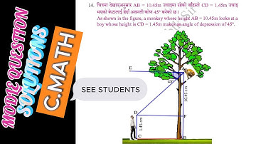 SEE 2080 Math Question Paper With Answers Sheet | Class 10 Math Question Solutions |