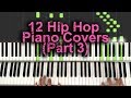 12 Hip Hop Songs 3-Minute Piano Medley (Dr. Dre, Luniz, Nas, Eminem, Biggie, and more)