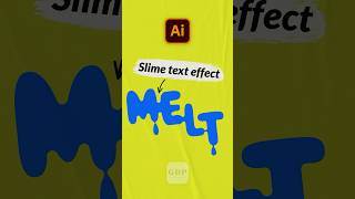 Slime text effect using illustrator #learnillustrator #learngraphicdesign Profile