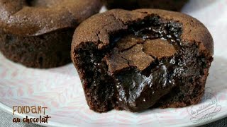 Les fondants au chocolat  كيكة إقتصادية سهلة سريعة