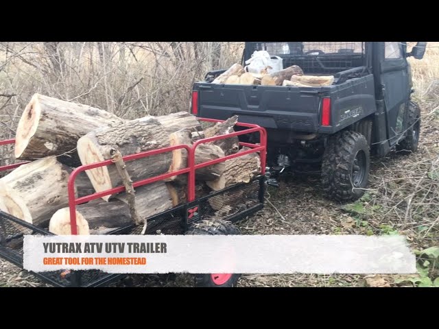 ATV/UTV Utility Trailer - Impact implements 1500 lb. Capacity