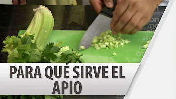 ¿Por qué utilizan el apio los cocineros?