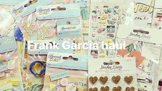 Frank Garcia haul