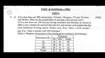 jntuk r23 - 2nd btech - set 3- probability theory&  stochastic process - Ece branch only