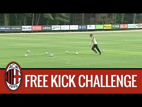 Allegri vs Gabriel: Free Kick Challenge!