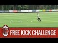 Allegri vs Gabriel: Free Kick Challenge!