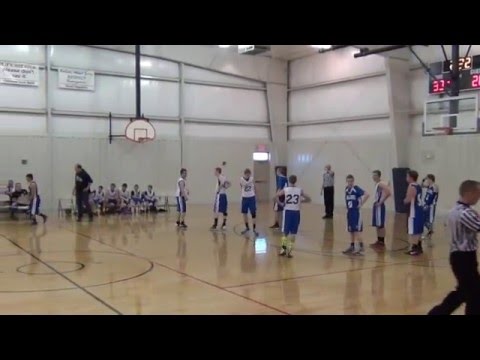 Northern Plains Christian Academy vs. Fellowship Baptist School Boys Basketball Championship