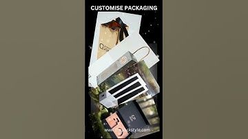 🎁 Unique Custom Boxes & Bags | Premium Branding by The Pack Style #foryou #gift #packaging  #giftbox