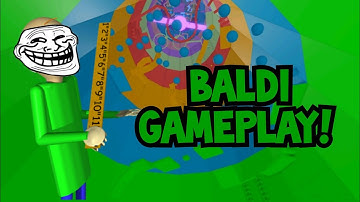 Baldi Gameplay!!! || Tower of Hell (ROBLOX)