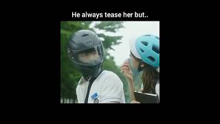 He always tease her..🥺🤌🏻 #cdrama #kdrama #hiddenlove #school2017 #heartbroken #sadedit