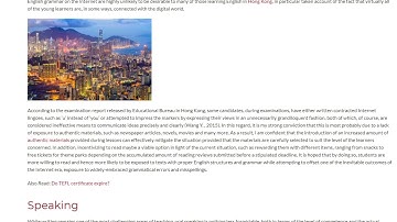 Two Main Problems For English Learners in Hong Kong | ITTT TEFL BLOG