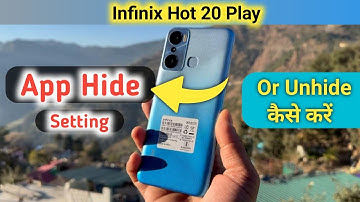 Infinix hot 20 play app hide kaise kare | Infinix hot 20 play hide apps | how to hide app