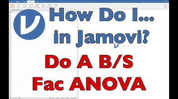 How do I... DO A FACTORIAL BETWEEN-SUBJECTS ANOVA in Jamovi? (2022)