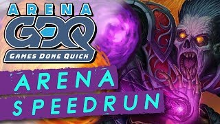 Arena Speedrun! Quick Kill Warlock | Rastakhan's Rumble | Hearthstone