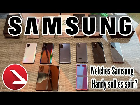 Video: Welche verschiedenen Arten von Samsung Galaxy-Handys gibt es?