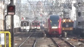 【奈良線入線】近鉄80000系 ひのとり- HINOTORI - 試運転列車鶴橋線駅通過シーン