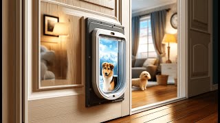 🐾 Best Pet Flap Large Replacement Dog Door Non PVC Flap 🐾 | Best Petsafe Dog Door Replacement Flap 🚪