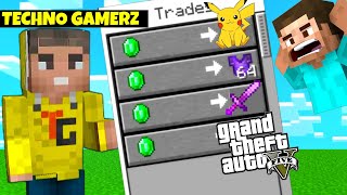 MINECRAFT BUT YOUTUBERS TRADE OP ITEMS!😁