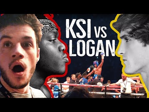 KSI vs. LOGAN PAUL BOKS MAÇINA GİTTİM!