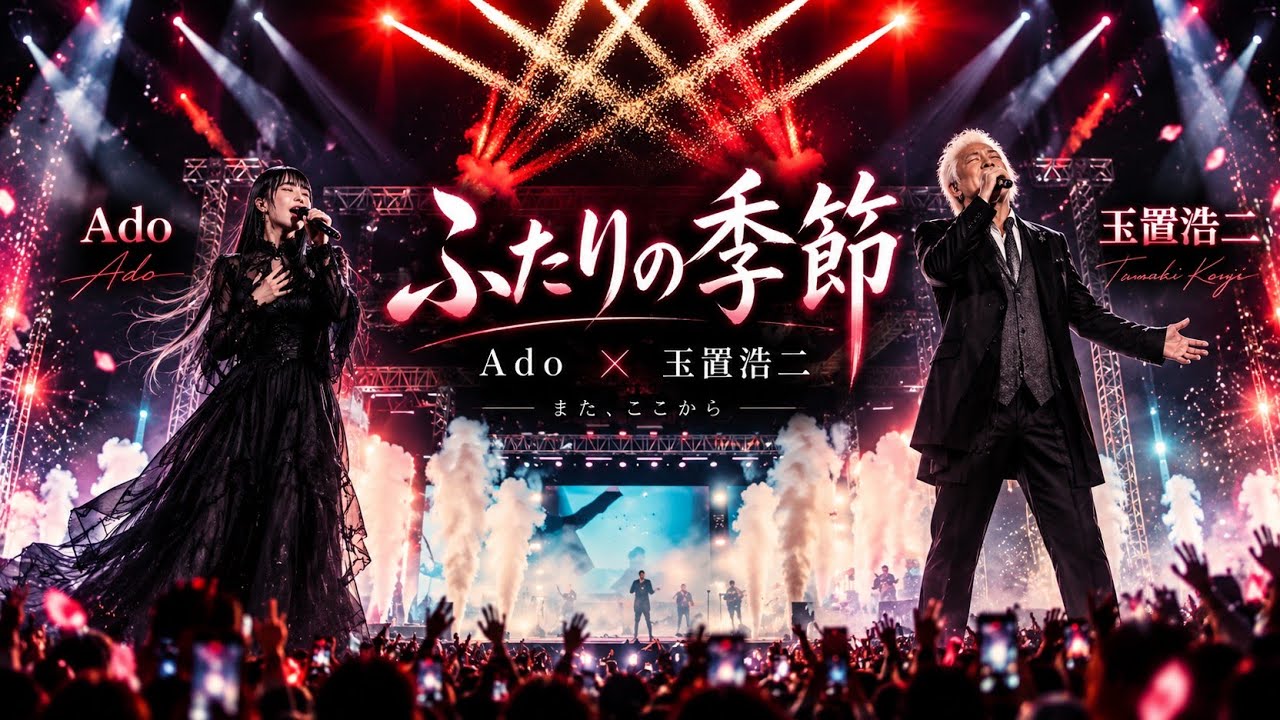 🎵✨ Ado × 玉置浩二｜ふたりの季節 — また、ここから始まる愛
