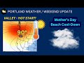 Portland weather mothers day to bring cool down