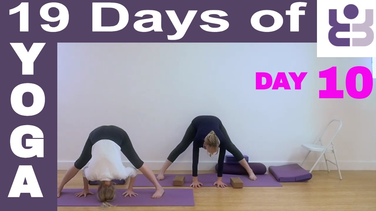 19 Days of Yoga - Day 10. Iyengar Yoga Sequence