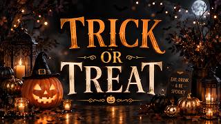 Trick or Treat TV Background | Adult Halloween Party 4K Screensaver screenshot 1