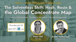 The Solventless Shift: Hash, Rosin & the Global Concentrate Map