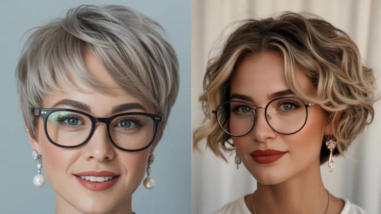 Короткие стрижки для женщин старше 60 лет // тренд 2026 года