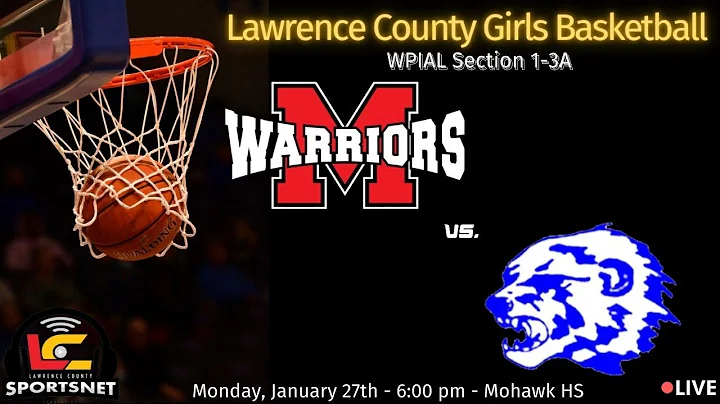 Mohawk Warriors vs. Ellwood City Wolverines - Girls Basketball - WPIAL Sec. 1-3A - Jan. 27, 2025