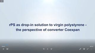 COEXPAN finds recycled polystyrene to be a drop-in solution in existing production facilities
