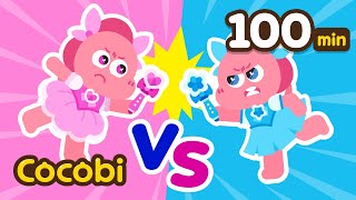 💗Pink VS Blue💙 Which is your favorite Color? | Color Songs for Kids | Cocobi