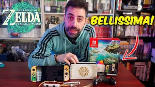 Switch Oled Zelda Tears of the Kingdom Unboxing