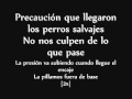 Daddy Yankee - Perros Salvajes (letra)