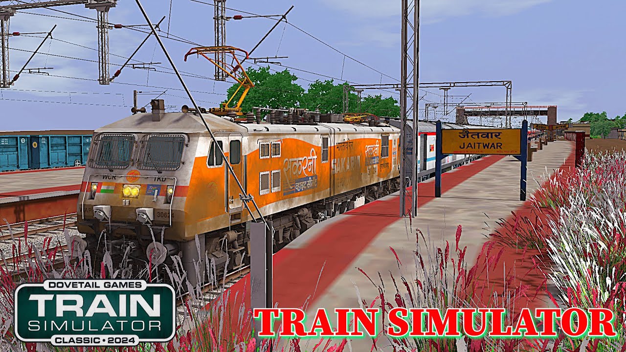 12187/Jabalpur - Mumbai CSMT Garib Rath Express | TRAIN SIMULATOR - YouTube