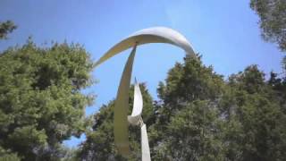 Kinetic Sculpture by Jeff Kahn "Three Moons Rising"
