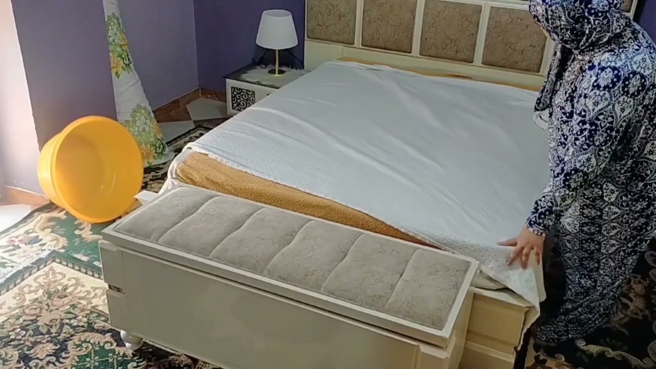 خلصت غرفه نومي✨ الراحه النفسيه 🧕