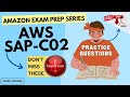 AWS SAP-C02 🔥 IMPORTANT TOPICS 🔥 AWS Solutions Architect Professional | Exam Tutorial | Updated -PDF