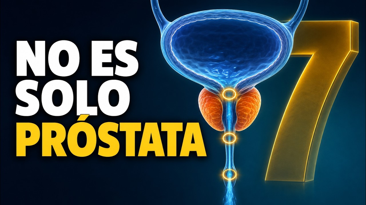 Chorro de orina débil: 7 causas además de la próstata