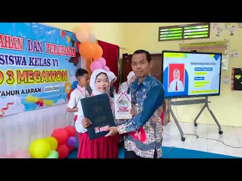 Pelepasan dan perpisahan kelas VI Tahun Ajaran 2025 / 2026