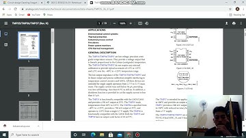 Simulasi sensor suhu TMP36 menggunakan Arduino UNO (tinkercad.com)