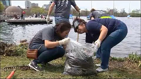 WCVB Charles River Earth Day Cleanup PSA!