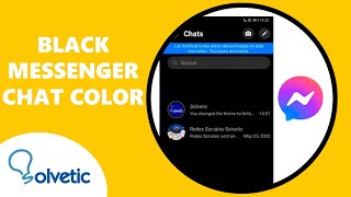 BLACK MESSENGER Chat Color screenshot 2