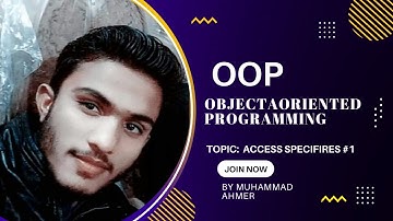 Access specifier in Object Oriented Programming (OOP) in Urdu/Hindi