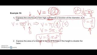 MA1101 Lesson 2-16 Translate Word Problems into Functions (Part 1/2)