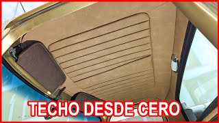 COMO HACER UN  TECHO PERSONALIZADO DESDE CERO  - PASO A PASO by MECA Upholstery Tips 8,399 views 2 months ago 46 minutes