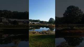 Dry camping at  Leyden vineyard in Rhode island.