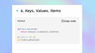AS25201 UNIT 1 Dictionary operation with function in python