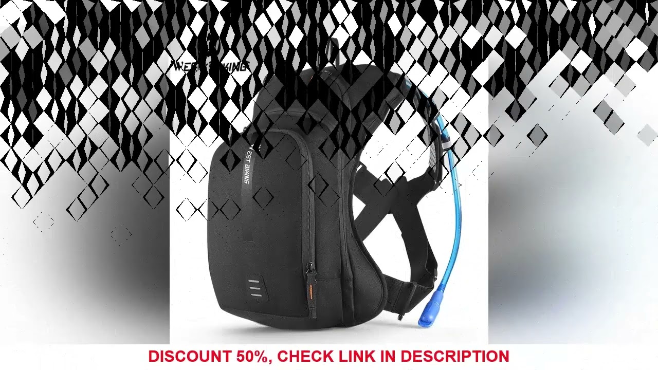 WEST BIKING 10L Ultralight Cycling Backpack Ergonomic Strap MTB Road Bicycle Bag With Water Bag Outd