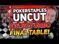 FULL STREAM - $16.50 8-MAX TURBO FINAL TABLE!!!! | PokerStaples Stream Highlights